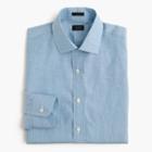 J.Crew Crosby Irish cotton-linen shirt in blue stripe