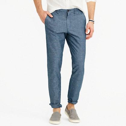 J.Crew Irish linen chino in 770 straight fit