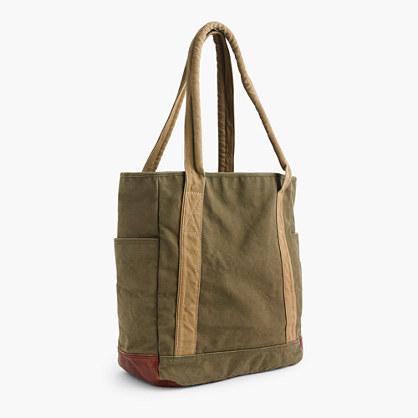 J.Crew Wallace & Barnes canvas tote