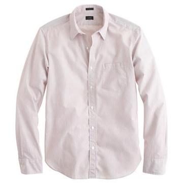 J.Crew Slim Secret Wash shirt in classic stripe