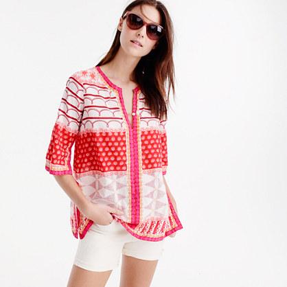 J.Crew Le Sirenuse™ for J. Crew tunic