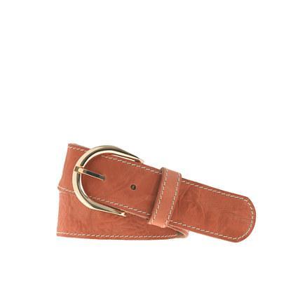J.Crew Vintage leather wide belt