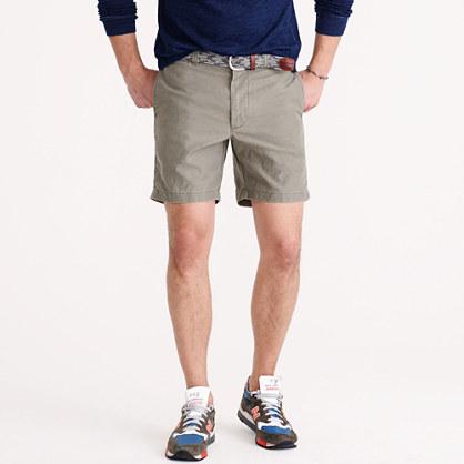 J.Crew 7 Stanton short in textured cotton
