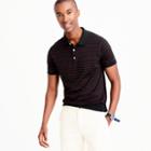 J.Crew Pima cotton short-sleeve sweater-polo in stripe