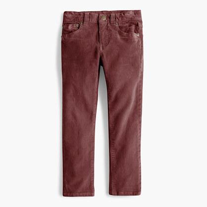 J.Crew Boys' cord in stretch slim fit