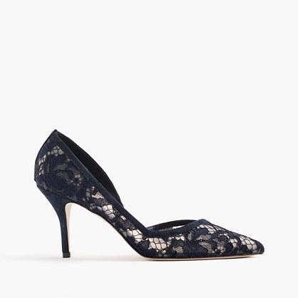 J.Crew Colette d'Orsay pumps in lace