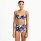 J.Crew Underwire bikini top in Ratti&reg; Under the Sea print