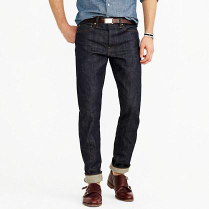 J.Crew 770 straight raw selvedge jean