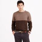 J.Crew Industry of All Nations&trade; colorblock alpaca sweater