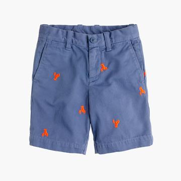 J.Crew Boys' Stanton critter short in lobsters