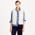 J.Crew Collection reversible shearling vest