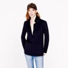 J.Crew Collection double-faced cashmere popover