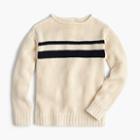 J.Crew Boys' striped cotton rollneck&trade; sweater