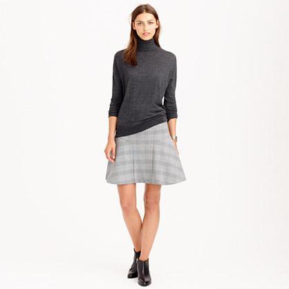 J.Crew Plaza skirt in glen plaid