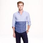 J.Crew Slim vintage oxford shirt in colorblock