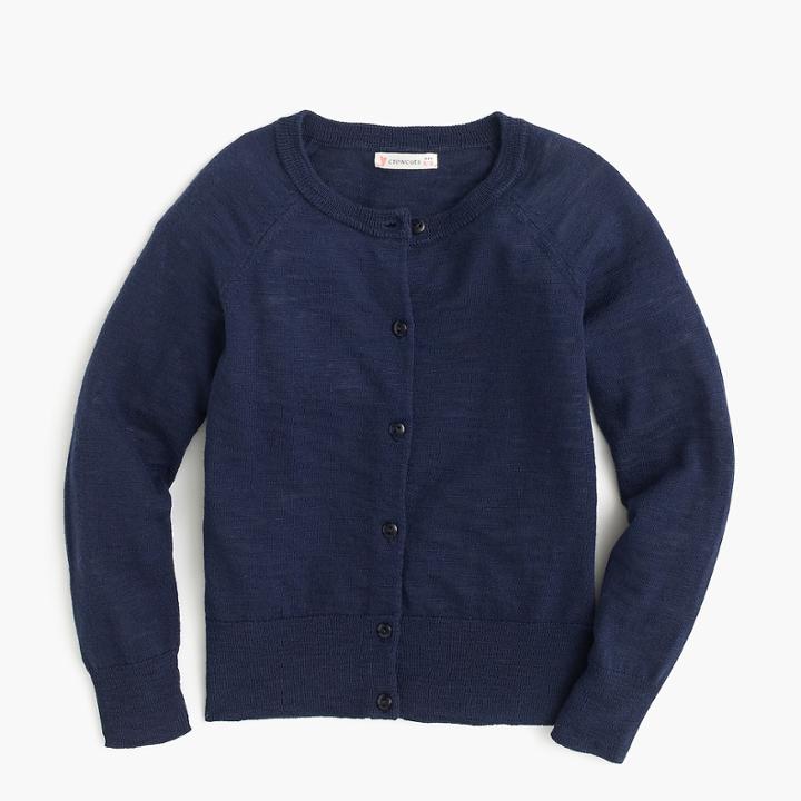 J.Crew Girls' Caroline cardigan sweater