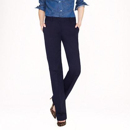 J.Crew Petite café trouser in cotton