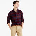 J.Crew Cotton-wool elbow-patch shirt in Hayes plaid