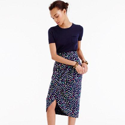 J.Crew Tulip skirt in Ratti® Happy Cat print