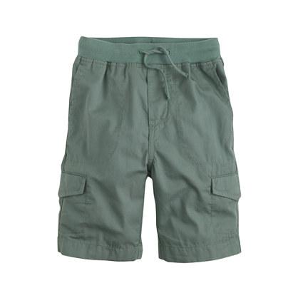 J.Crew Boys' pull-on twill cargo short