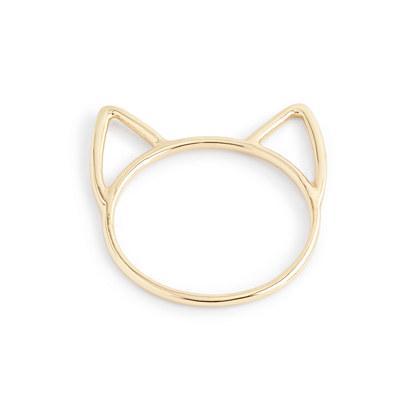 J.Crew Catbird™ for J.Crew 14k gold lovecat ring