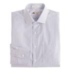 J.Crew Thomas Mason&reg; for J.Crew Ludlow shirt in paradise blue stripe