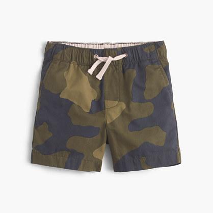 J.Crew Boys' dock short in camo