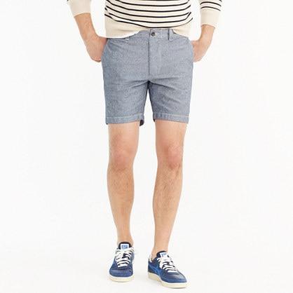 J.Crew 7 stretch short in chambray