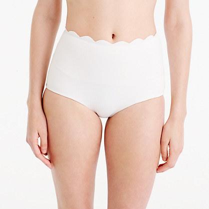 J.Crew Marysia&trade; Palm Springs high-waist bikini bottom