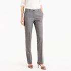 J.Crew Collection Regent pant in English glen plaid wool