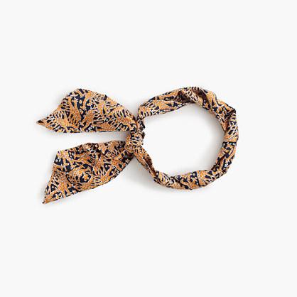 J.Crew Drake's® for J.Crew skinny silk scarf in giraffe print