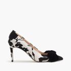 J.Crew Lucie bow pumps in floral shadow