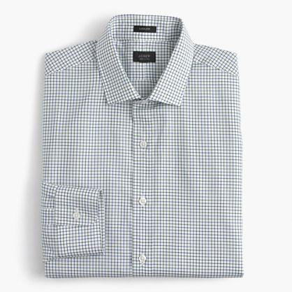 J.Crew Ludlow spread-collar shirt in tattersall