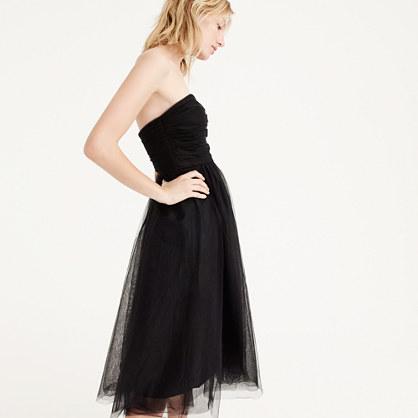 J.Crew Tulle pleated dress