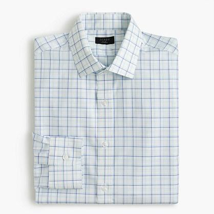 J.Crew Stretch Ludlow Slim-fit shirt in blue tattersall