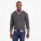 J.Crew Tall marled lambswool V-neck sweater