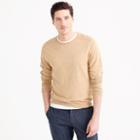 J.Crew Cotton-linen heather crewneck sweater