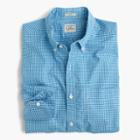 J.Crew Slim Secret Wash shirt in blue gingham