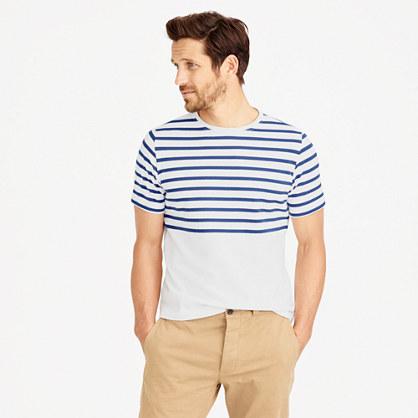 J.Crew Arpenteur™ Rachel T-shirt in nautical engineered stripe