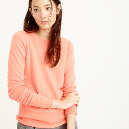 J.Crew Collection Italian cashmere long-sleeve T-shirt