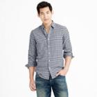 J.Crew Vintage oxford shirt in heather pewter check
