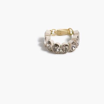 J.Crew Mixed br l&eacute;e bracelet