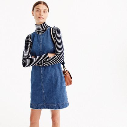 J.Crew Denim shift dress in Juniper wash