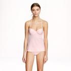 J.Crew Seersucker underwire swing top