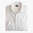 J.Crew Slim Secret Wash point-collar shirt in white