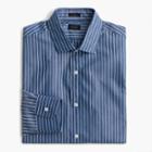 J.Crew Ludlow shirt in blue and white stripe
