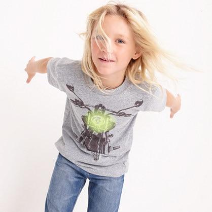 J.Crew Boys' glow-in-the-dark motorcycle T-shirt