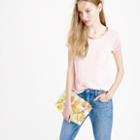 J.Crew Pocket T-shirt with metallic trim