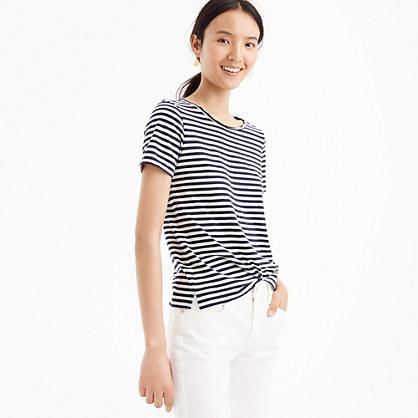 J.Crew Supersoft Supima&reg; T-shirt in stripes