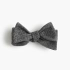 J.Crew Wool bow tie in grey